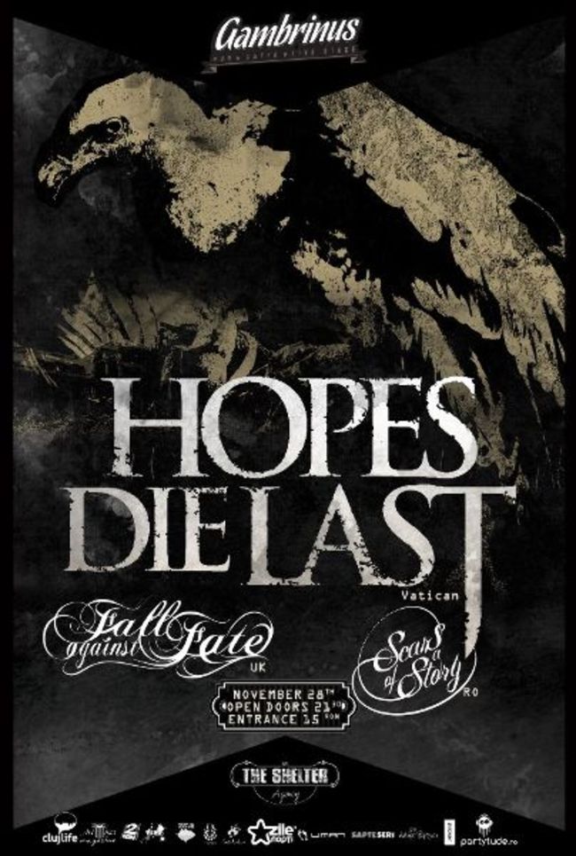 Concert Hopes Die Last, Fall Against Fate si Scars Of A Story in Cluj